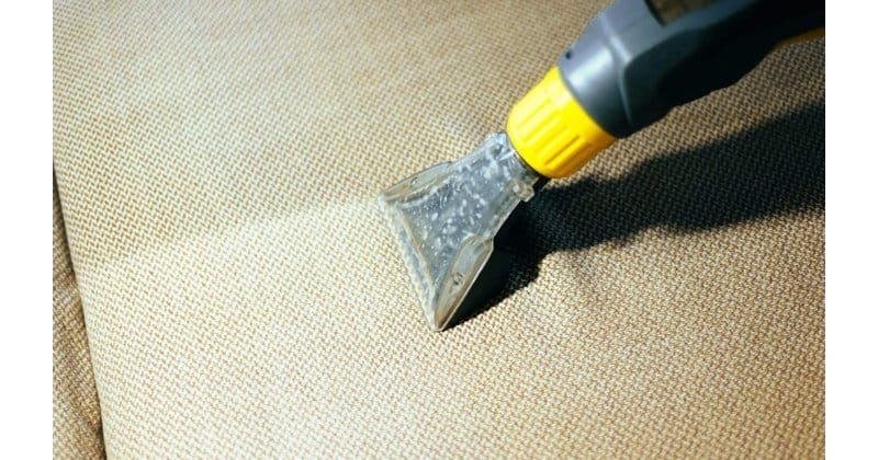 bank reinigen machine