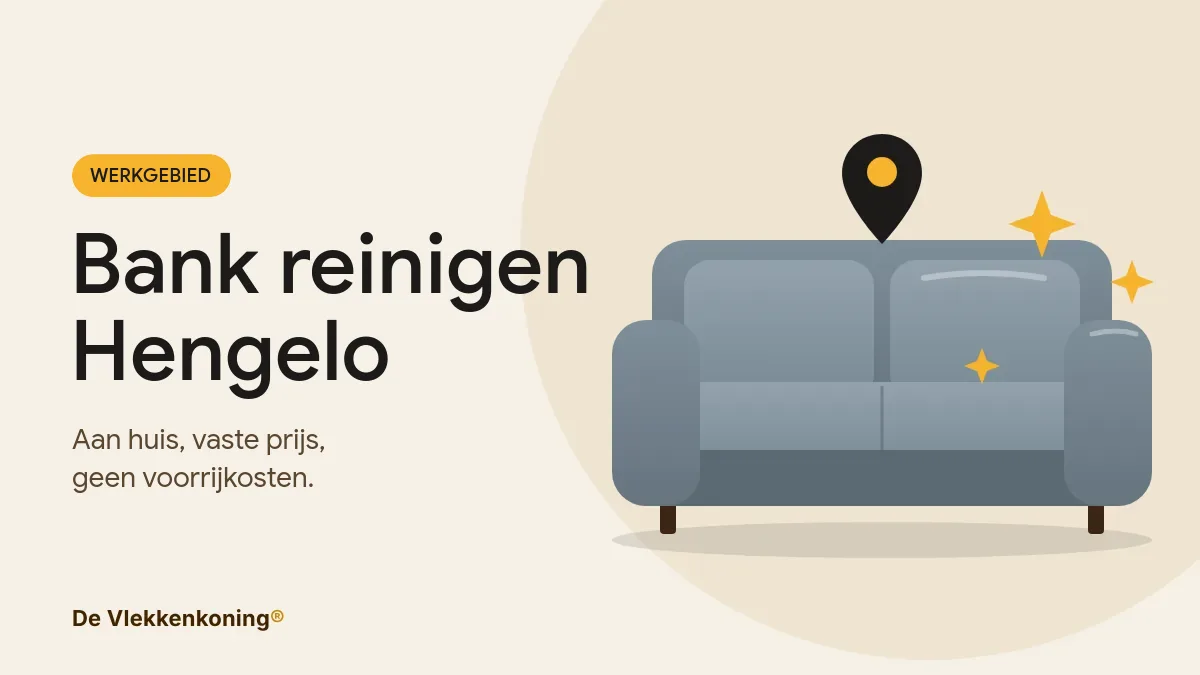 Bank reinigen Hengelo