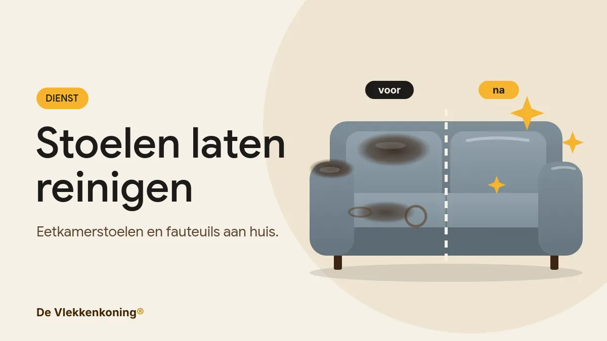 Stoel laten reinigen?